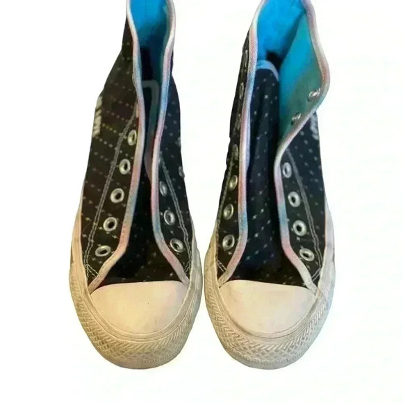 Converse Chuck Taylor All Star Hi Rainbow Pride Sneaker Love is Love M 4.5 W 6.5 - Picture 4 of 14